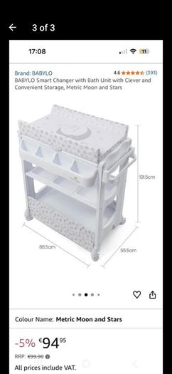 Babylo Bath Changing unit