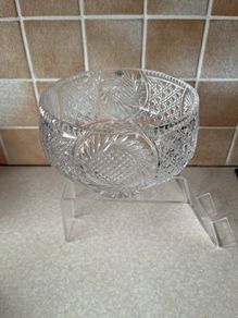 Tyrone Crystal Full Lead Handmade in Ireland Large Bowl