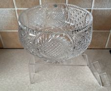 Tyrone Crystal Full Lead Handmade in Ireland Large Bowl