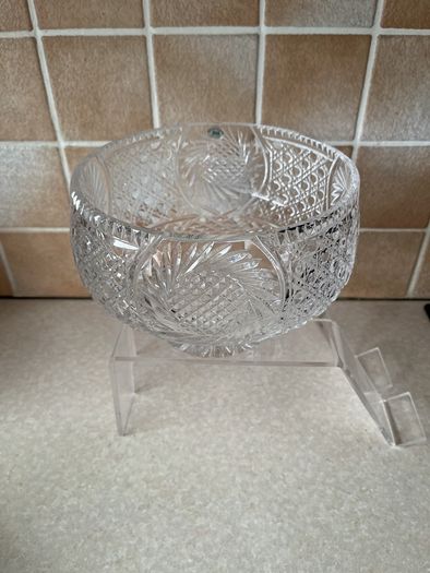 Tyrone Crystal Full Lead Handmade in Ireland Large Bowl