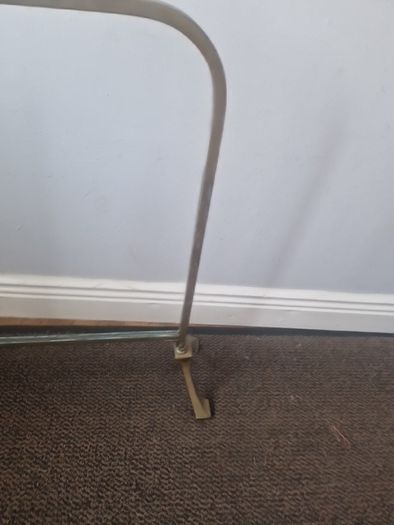 Brass firescreen