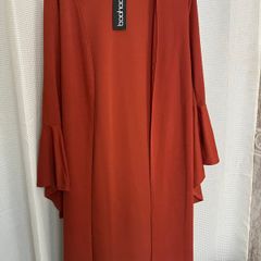 New Rust Longline Jacket