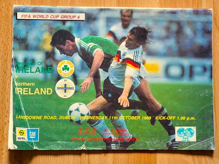 Rep. of Ireland V. Nrt. Ireland - 89 Prog