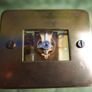 Antique C.D. Peacock. Chicago Gilt Metal Carriage Clock (works perfectly) Image 6