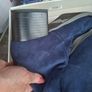 Caprice blue suede boots Image 2