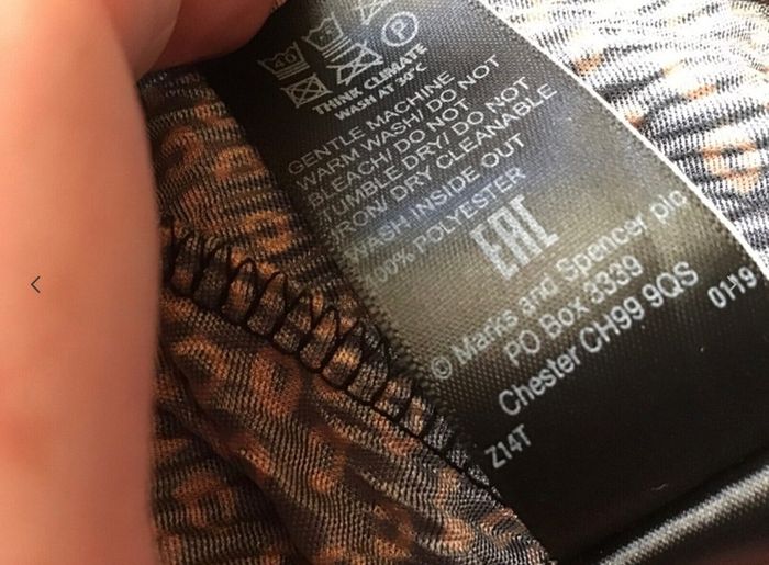 M&s Dark Brown Orange Circle Print Short Dolman Sleeve Rushed Blouse Uk 22