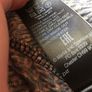 M&s Dark Brown Orange Circle Print Short Dolman Sleeve Rushed Blouse Uk 22 Image 8