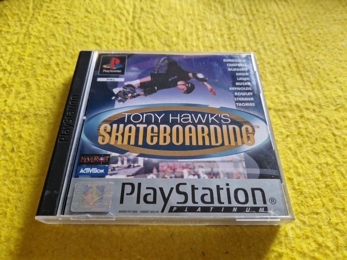 Tony Hawk s Skateboarding PlayStation1 Ps1 PlayStation2 Ps2 games Original