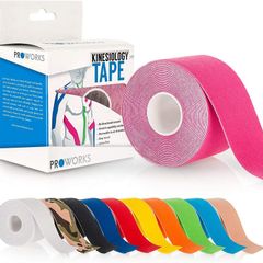 Kinesiology Tape | 5m Roll of Elastic Muscle Support Tape for Exercise, Sports & Injury Recovery