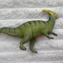 1988 Carnegie Collection Safari Parasaurolophus Dinosaur approx. 12.5 cm. Used Please see photos Image 9