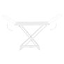 Folding Clothes Dry Rack White Plastic Image 5