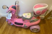 Girls electric ride on