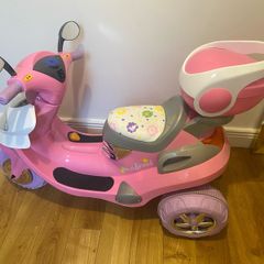 Girls electric ride on