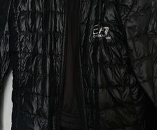 EA7 Core Hooded Down Jacket and tracksuit