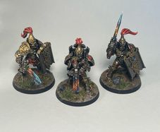 Adeptus Custodes 3x Custodian Guard Warhammer Painted Combat Patrol