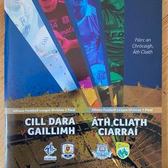 2017 Dublin v Kerry & Kildare v Galway - GAA National Football League Division 1 & 2 Finals Programme
