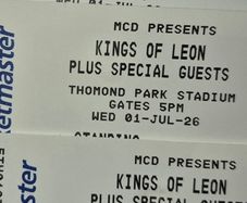 4 x Kings of Leon, Thomond Park Limerick