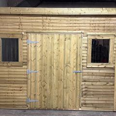 Wooden Garden Shed 3x3.5x2.3 meters
