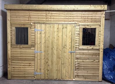 Wooden Garden Shed 3x3.5x2.3 meters