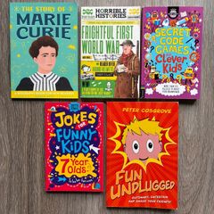 Clever & Funny Kids Book Bundle (5 Books - Age 7+)