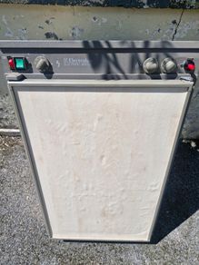 Camper van fridge