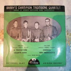 Barrys Champion Trombone Quartet extended play 45 record Paxton PEP 122 1963