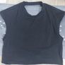 TEMU Twist Black Backless Crop Top Size S Image 2