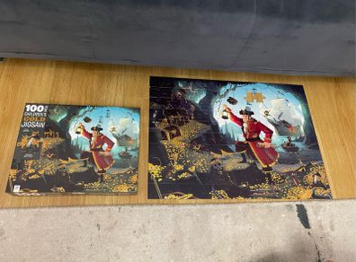 puzzle 100 pieces childrens gold jigsaw