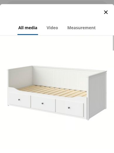 2 mattresses for Hemnes sofa bed