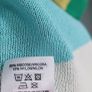 GALLLERY lime stripe bat-wing knit Sz M (Fit 12-16UK) Image 6