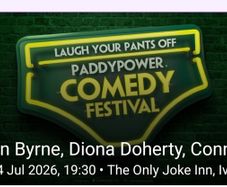 Jason Byrne conedy festival ticket