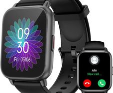 Smart Watch Answer Dial Call,Smart Watches for Women Men HD Touch Screen Fitness watch with SpO2-Monitor Heart Rate Sleep Monitor Pedometer Watch Multi Sports Mode for Android iOS