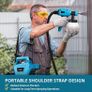 Paint Sprayer 800 Watt Tilswall Home Electric Spray Gun Power Painter with 1300ML Detachable Tank Max 1100ml/min, 2.5m Hose, 3 Spray Patterns,3 Nozzle Sizes for Fence, Cabinet, Home Painting (FREE POSTAGE) Image 5