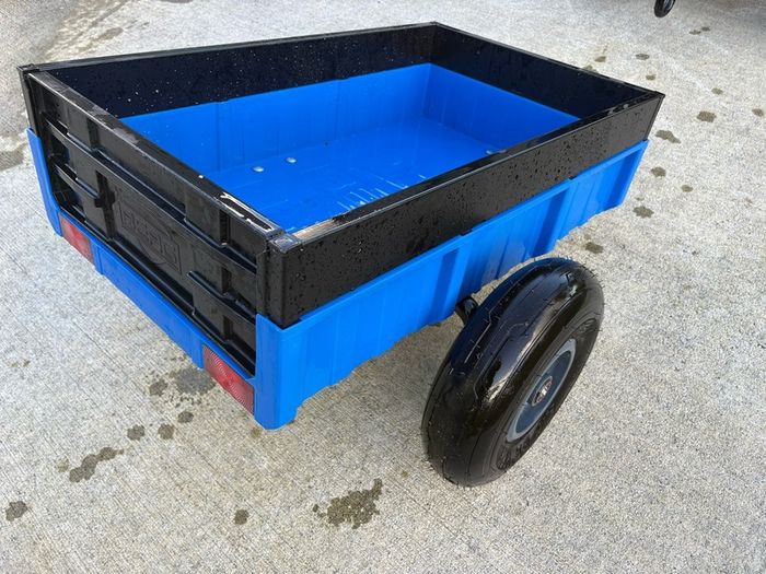 Berg XL BFR Go-kart with extra seat & trailer