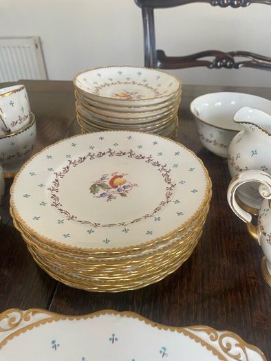 Vintage Tuscan Fine Bone Tea Set - 12 settings