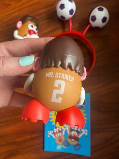 McDonalds Football Mr Potatohead toys