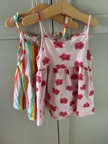 2 pack string tops 4-5 years