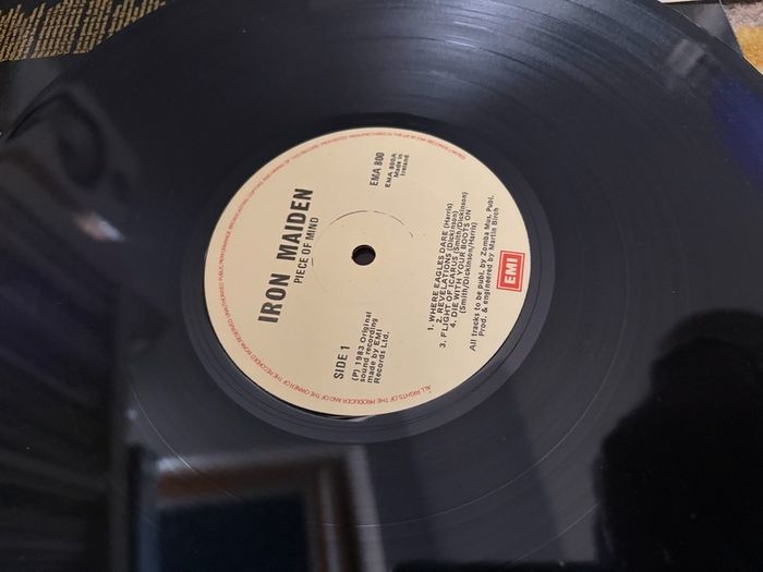 Iron Maiden  vinyl lp. Irish pressing