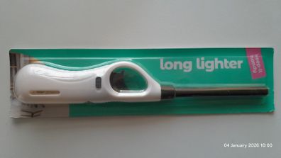 Keep It Handy Electric Long reach Lighter for candles White