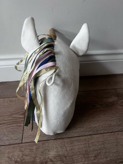 Unicorn plush wall mount
