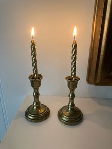 Brass Candle Sticks ( Miniature )