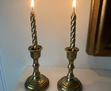 Brass Candle Sticks ( Miniature )