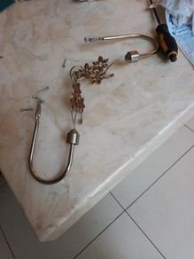 Metal Silver Embellished Curtain Tie Backs.
