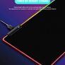 RGB Gaming Mouse Pad,LED USB Wired Colorful Waterproof Mice Mouse Mat for Gaming, Computer, Office and Desk(11.8"X9.8") Image 7