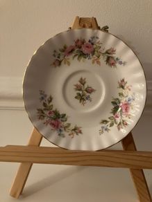 Royal Albert Saucers Moss Rose