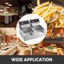 Electric Commercial Deep Fryer 12L 5000W Twin Basket Stainless Steel Fryer Image 6