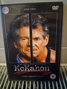 WWE Wrestling DVD.  Vince McMahon Double Disc DVD. Collect In Dublin Or Receive Via Post.