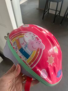 peppa pig helmet