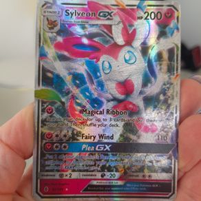 Sylveon GX Pokemon card