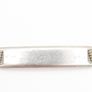 925 Italian Silver Bracelet Engraved Larra Image 5